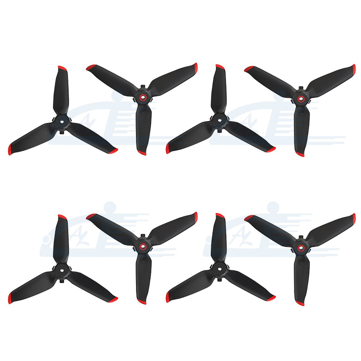 8PCS Low-Noise Propellers For DJI FPV Drone Combo Accessories Quick Release Prop