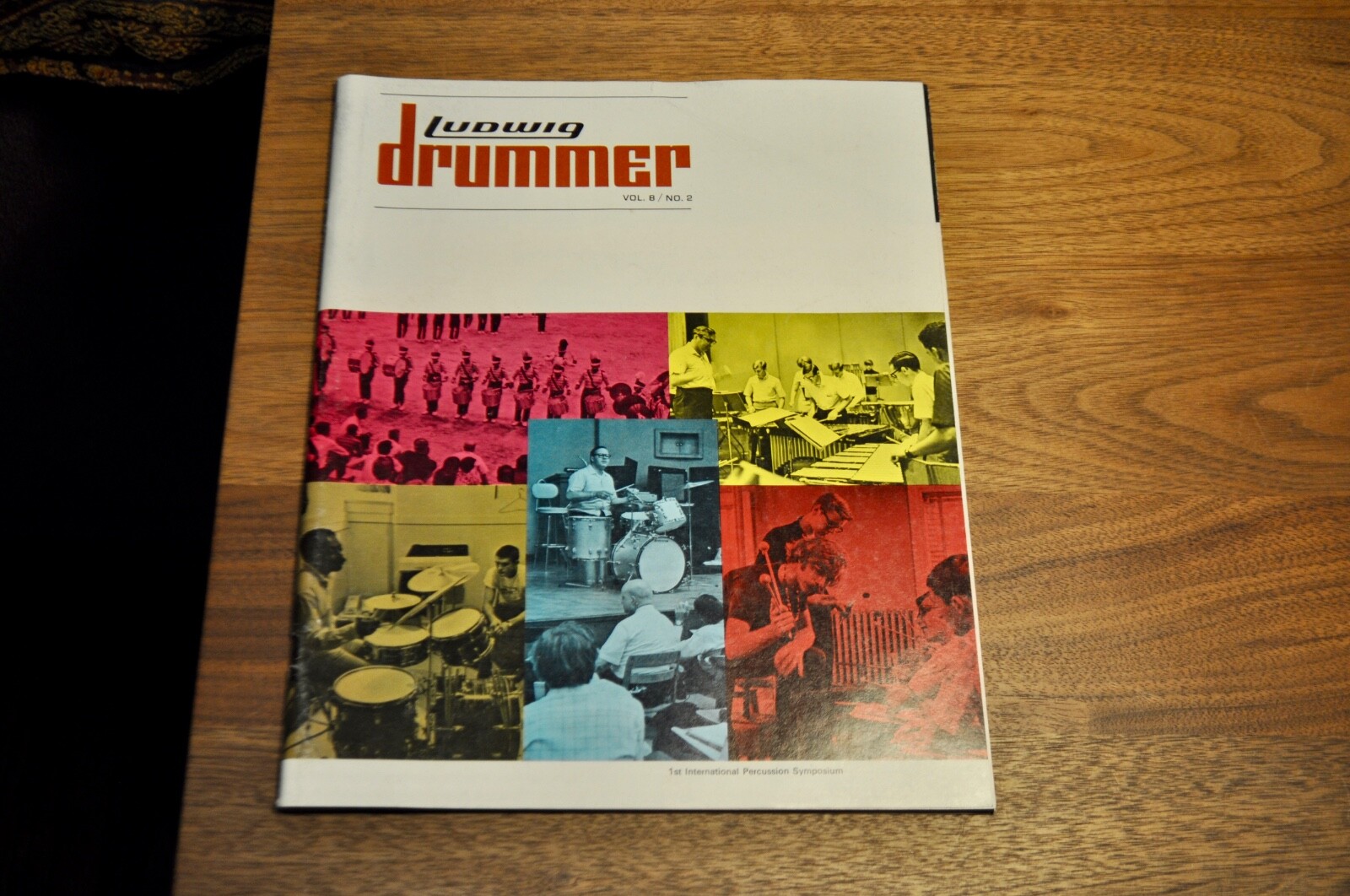 VINTAGE LUDWIG DRUMMER 1968 MAGAZINE VANILLA FUDGE CARMINE APPICE : Vol. 8 No. 2