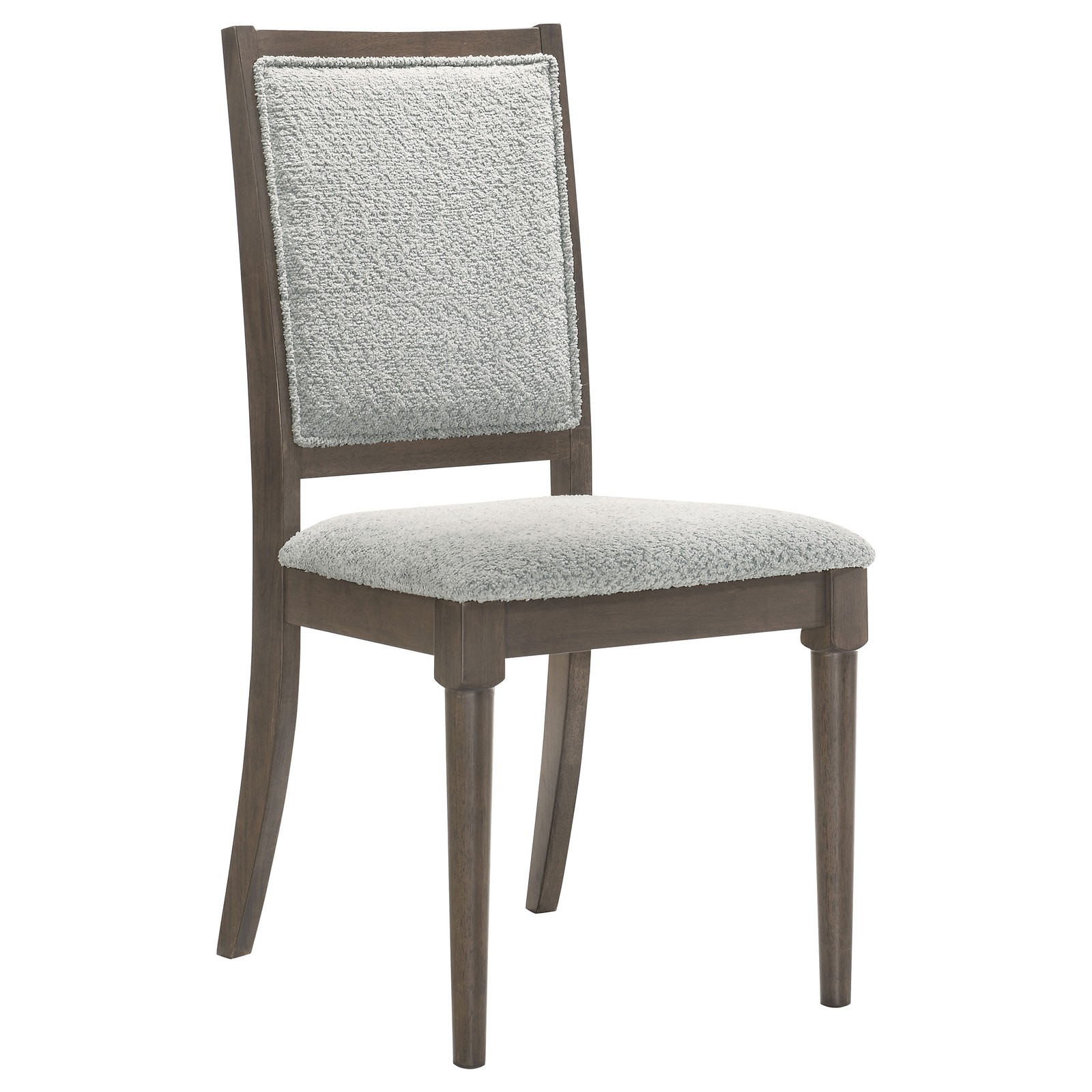 Onslow Upholstered Dining Side Chair Dark Brown