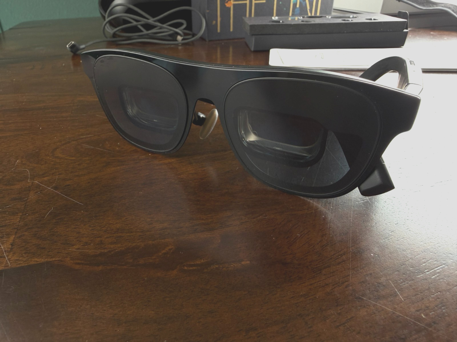 Xreal One Pro AR Glasses with X1 chip, includes HDMI adapter