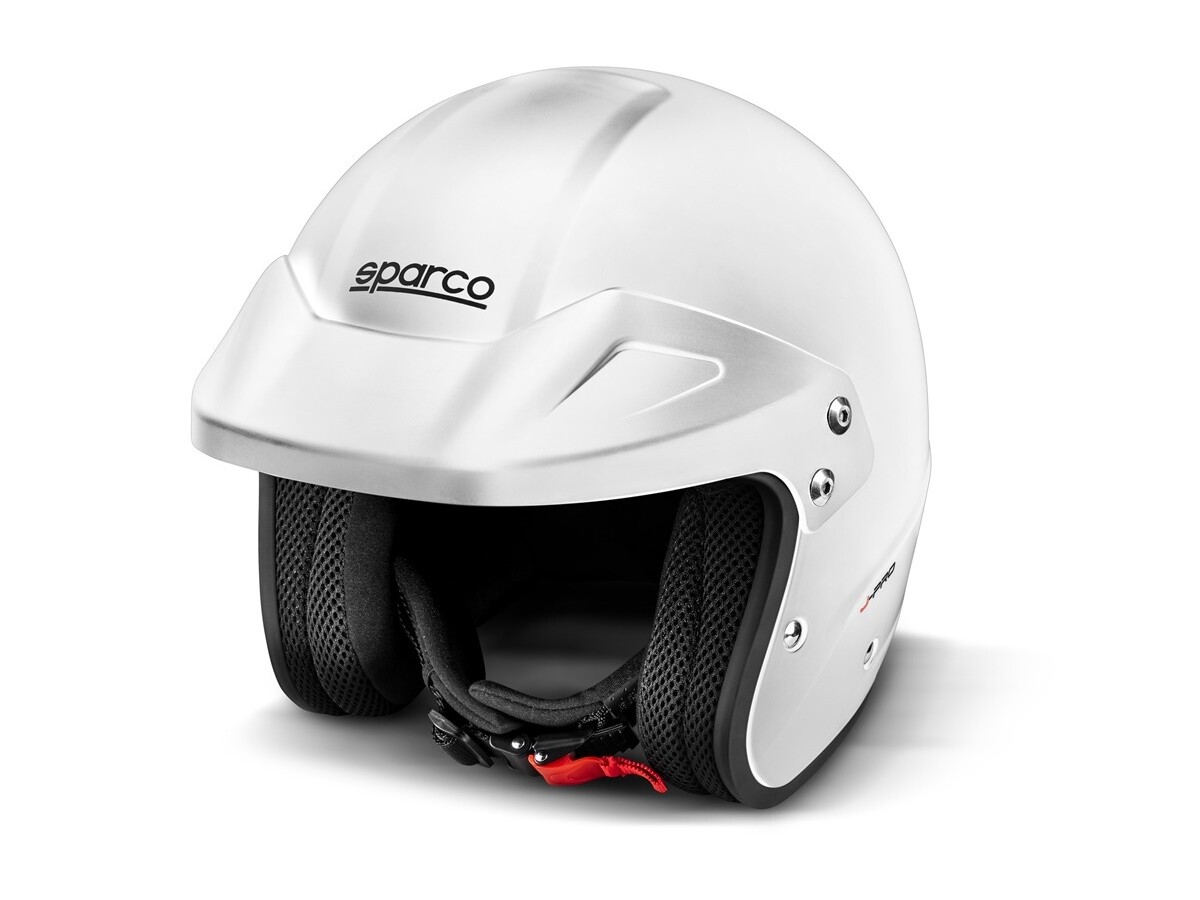 Sparco J-PRO helmet Rally Race Racing Open Face ECE 22.06 Approved ABS WHITE