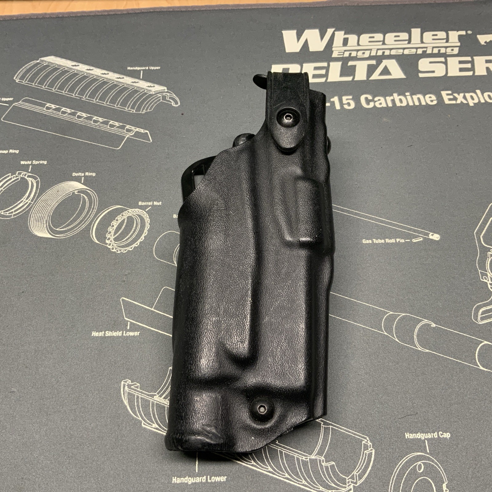 Safariland Kydex Duty Holster 6360-3832 RH Glock 20/21 ITM3 Light Compatible