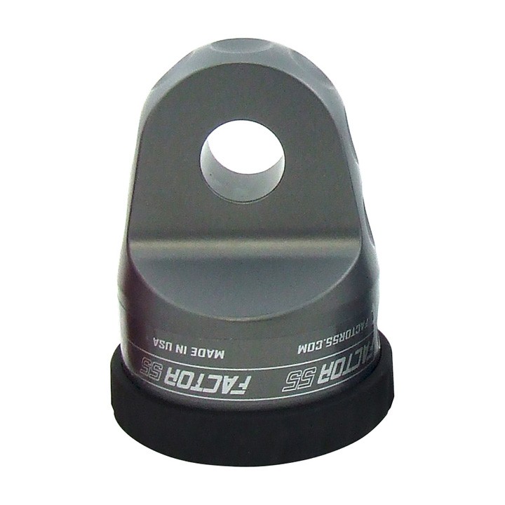 Factor 55 0021006 XXL Winch Shackle Mount - Gray
