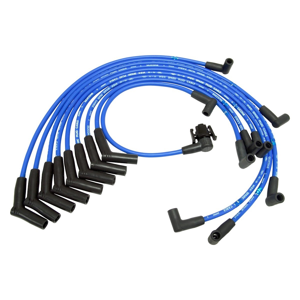 52218 NGK Spark Plug Wires Set of 8 for F350 Truck E150 Van E250 E350 F150 F250