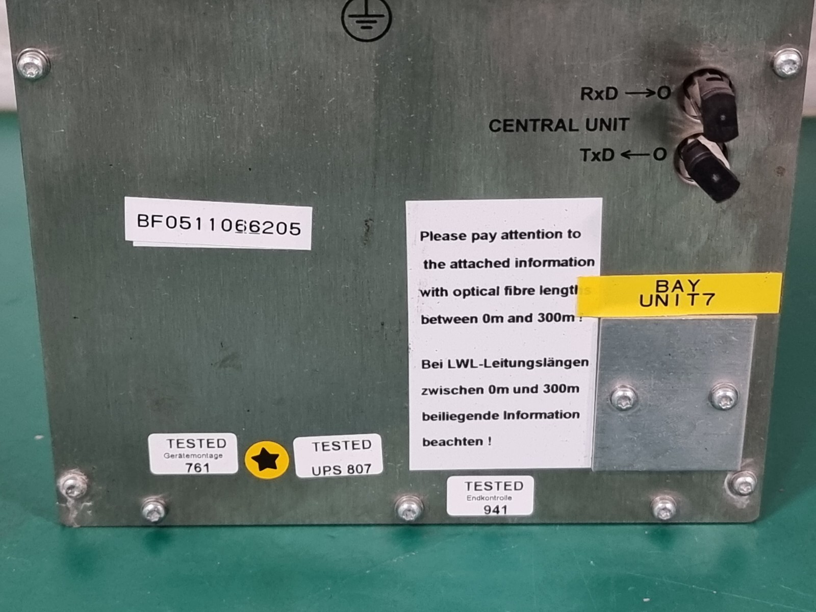 SIEMENS SIPROTEC 7SS52 BUSBAR PROTECTION