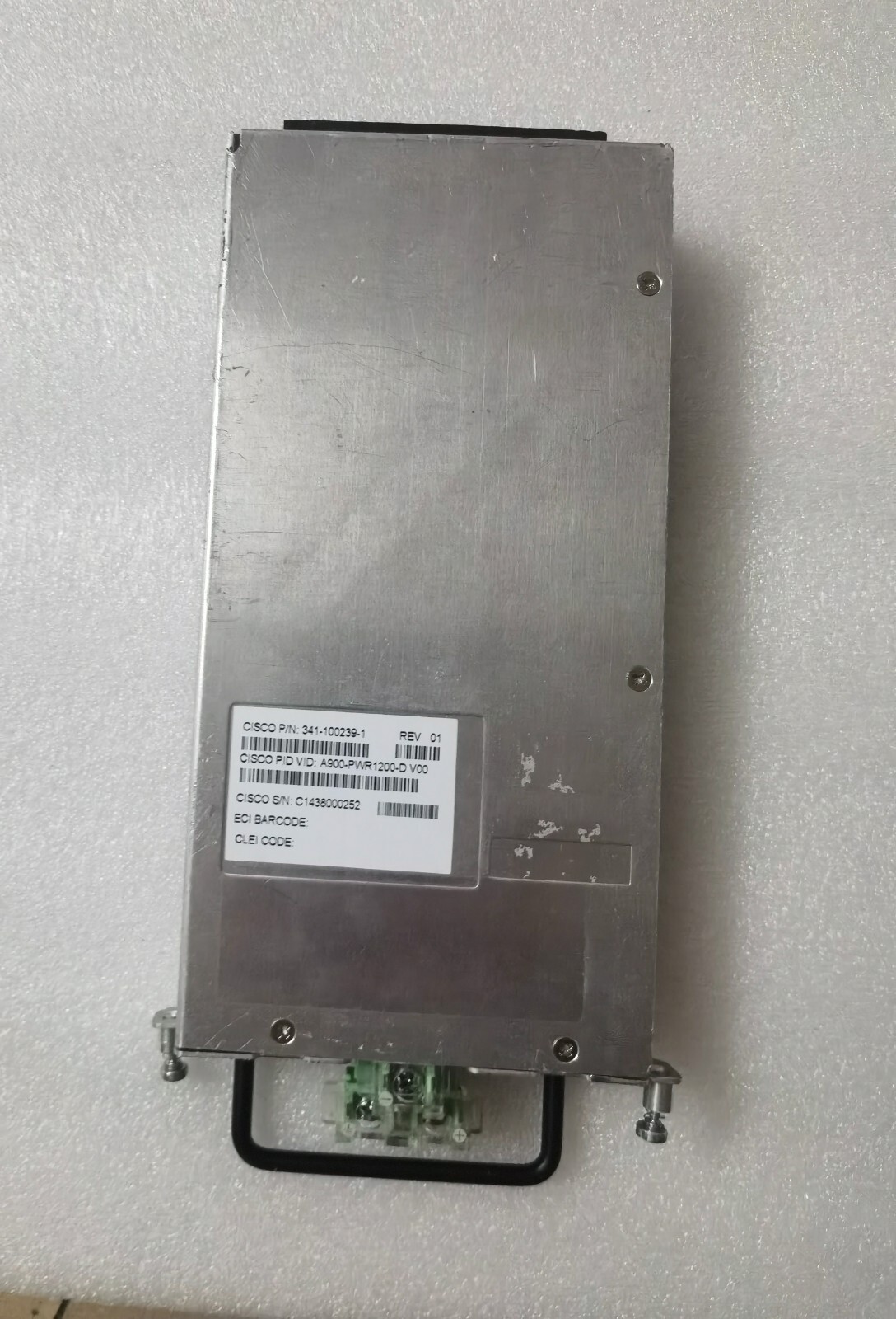 Genuine Used Cisco A900-PWR1200-D ASR-903 DC PS Tested