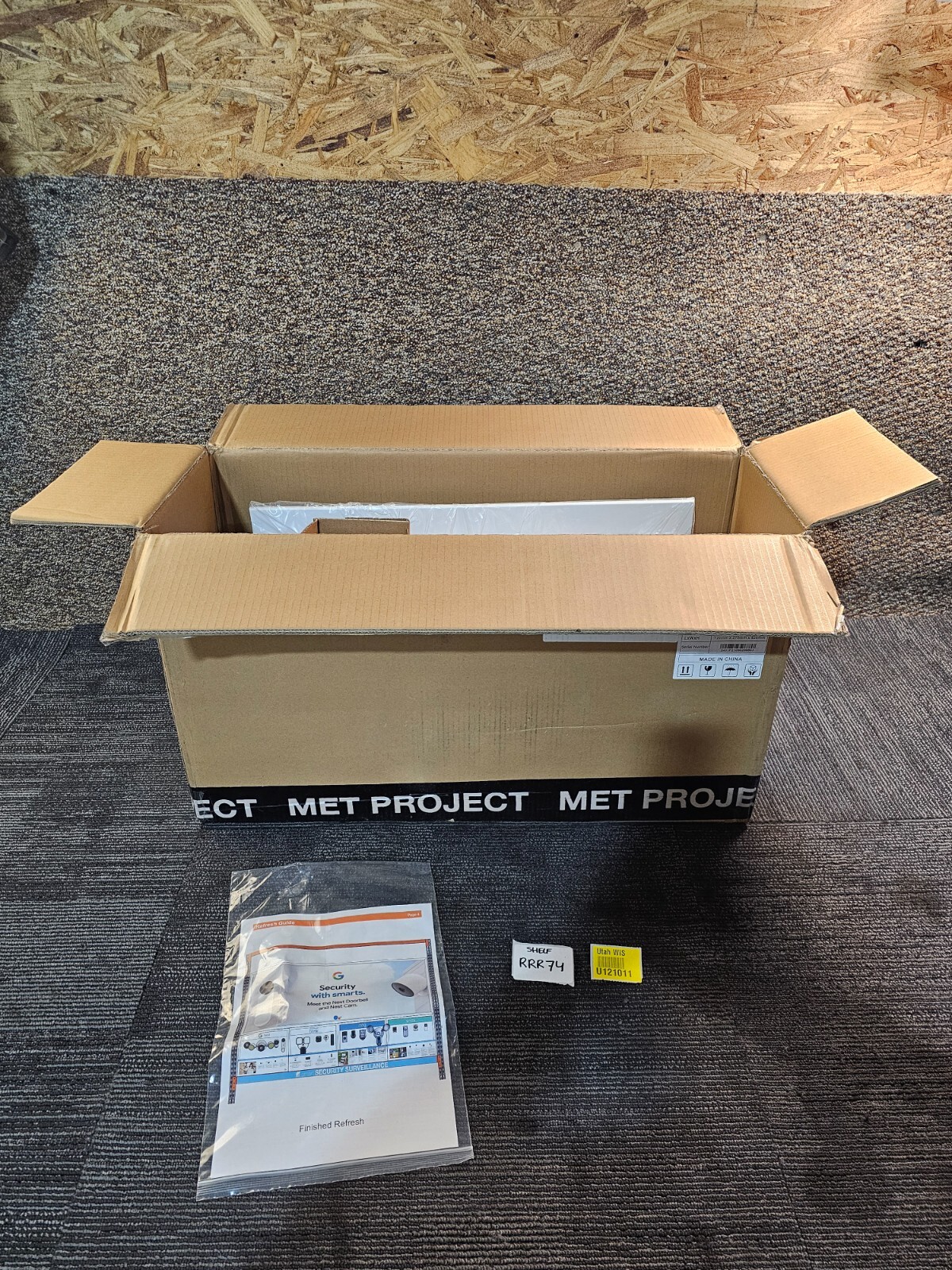 MET PROJECT Ring Surveillance Display Refresh Hardware 850-233410 D27L CL31 Q3