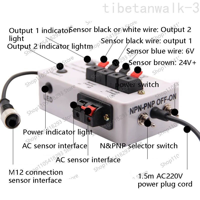 Photoelectric Sensor Tester Induction Power Supply Detection Bench Detection