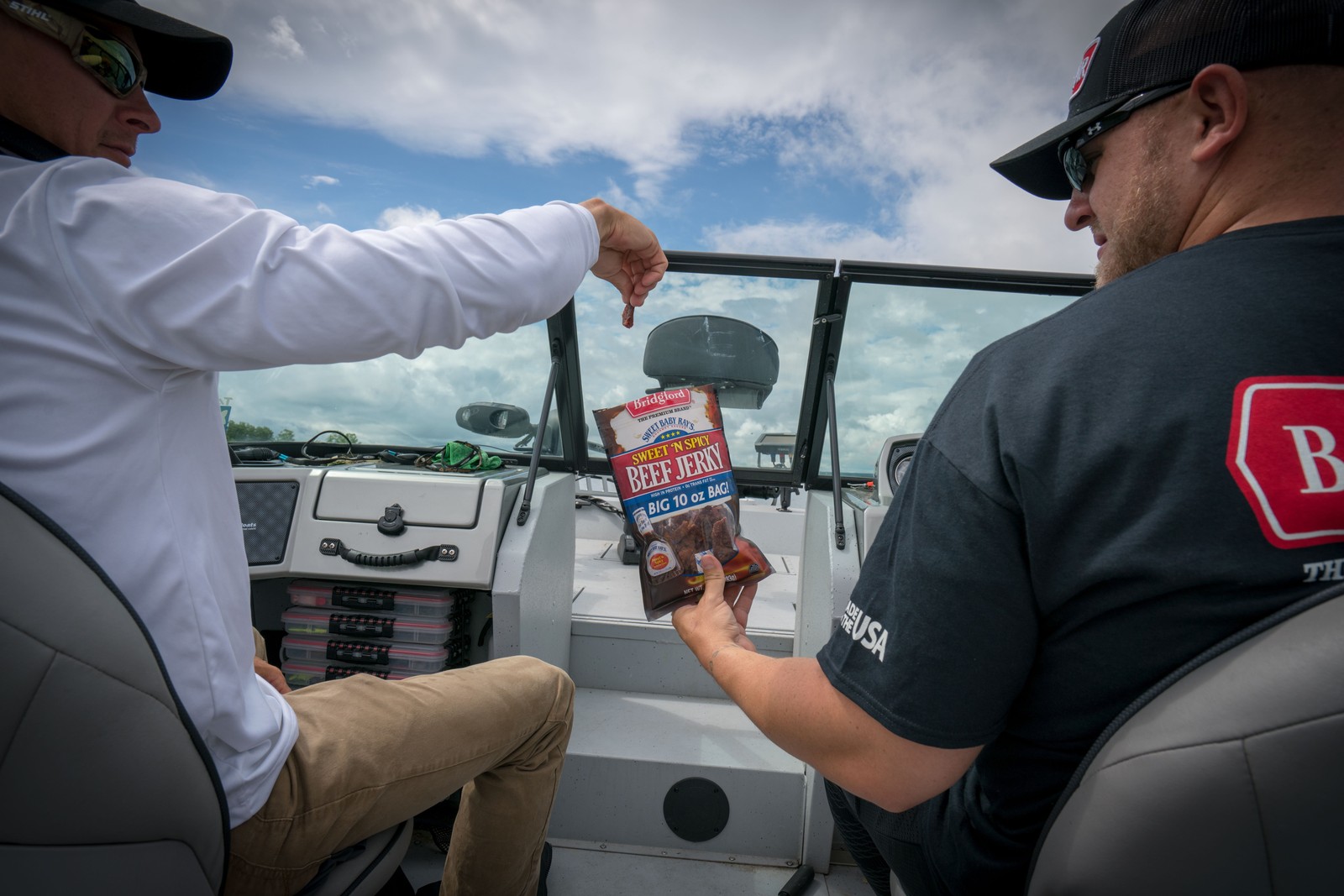 100% Beef Sweet Baby Ray's Sweet 'N Spicy Beef Jerky 10oz Resealable Bag