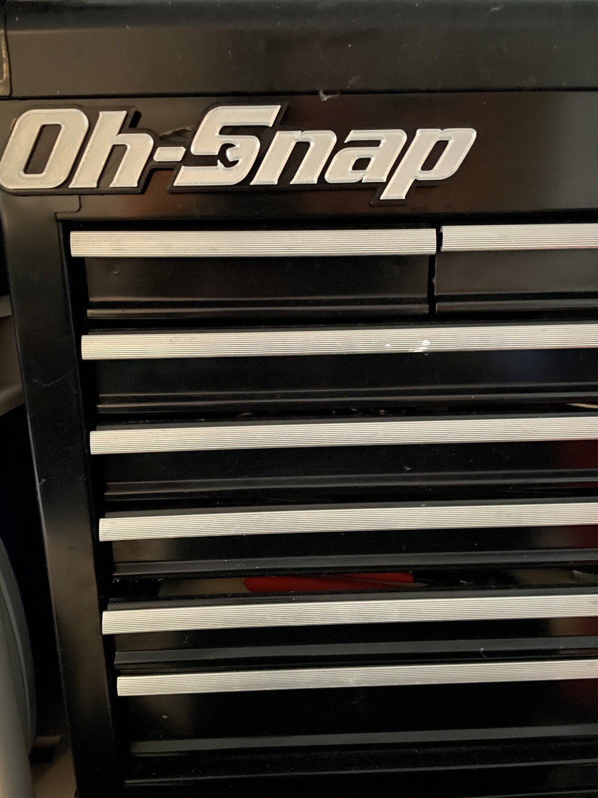 Oh-Snap Novelty 3D Printed Tool Box Badge.
