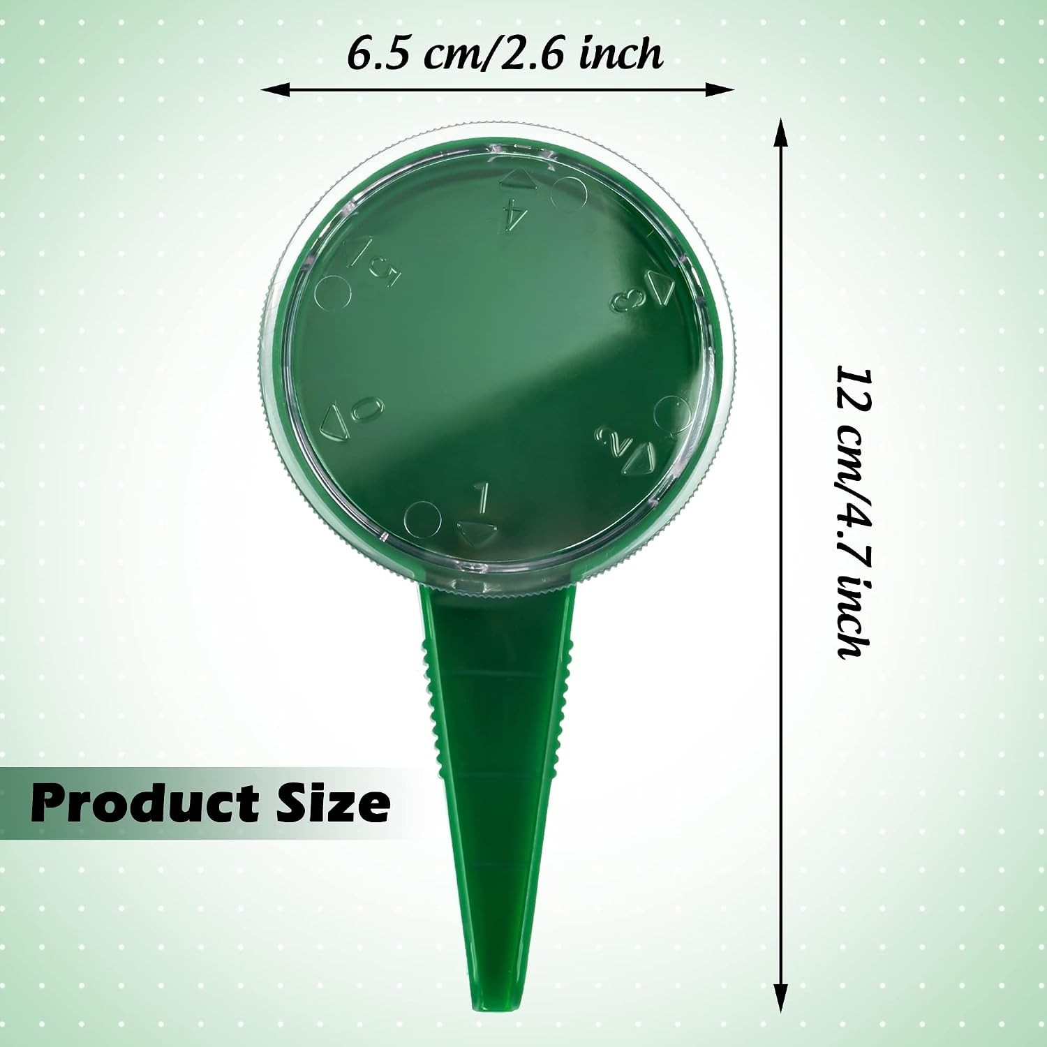 2 Pieces Seed Spreader Handheld Seed Planter Tool Seed Sower for Tiny Seeds,