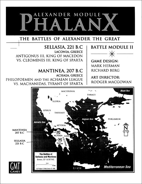 Alexander Module Phalanx The Battles of Alexander the Great GMT Games 9703-14