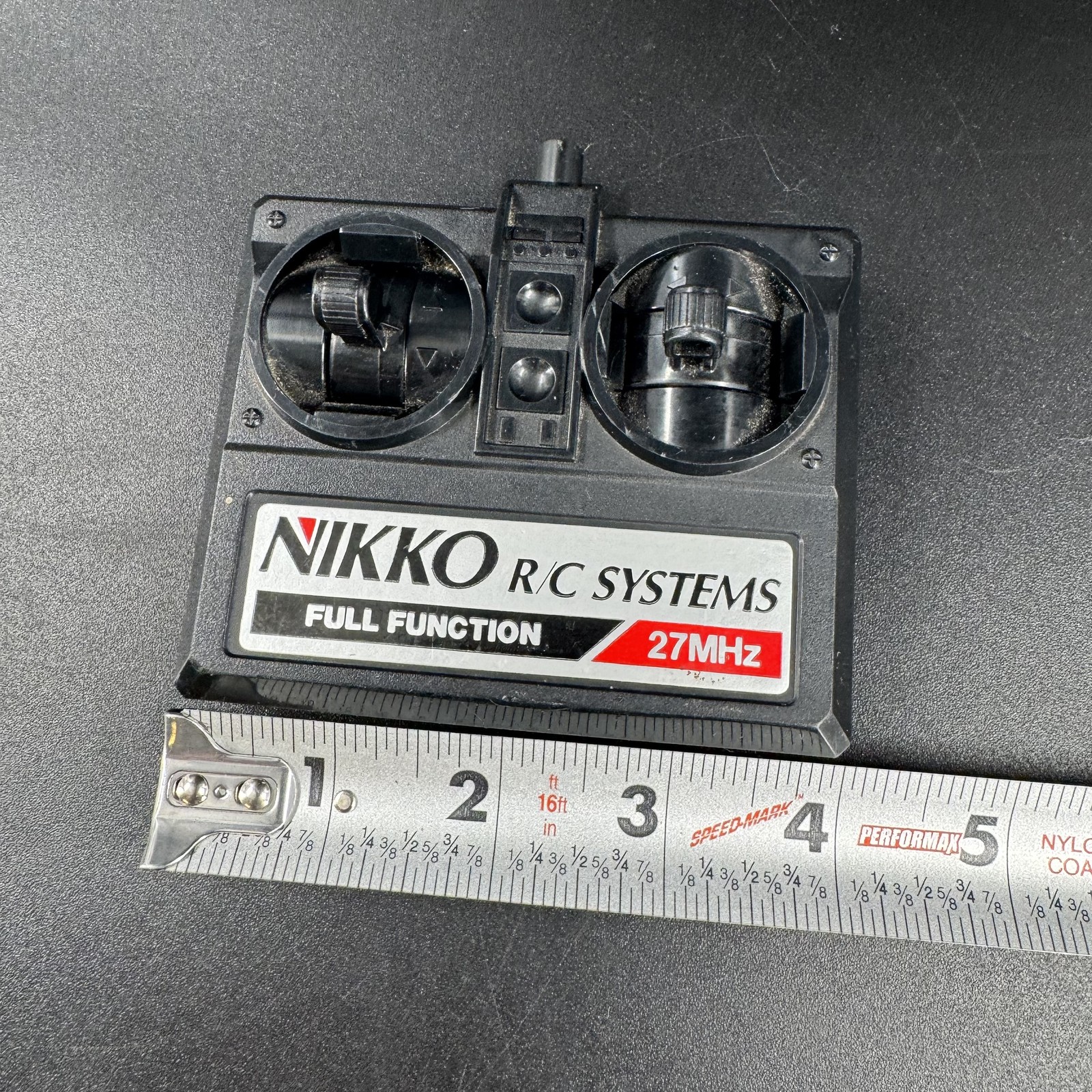Nikko RC Systems Transmitter Remote Control 27MHz Vintage Radio Control UNTESTED