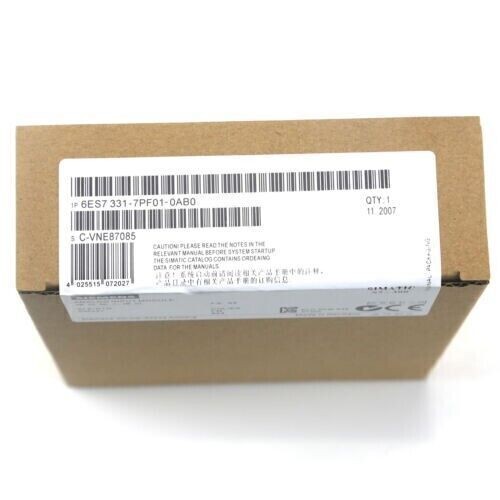 1PCS Siemens 6ES7331-7PF01-0AB0 Module PLC Unit New in box