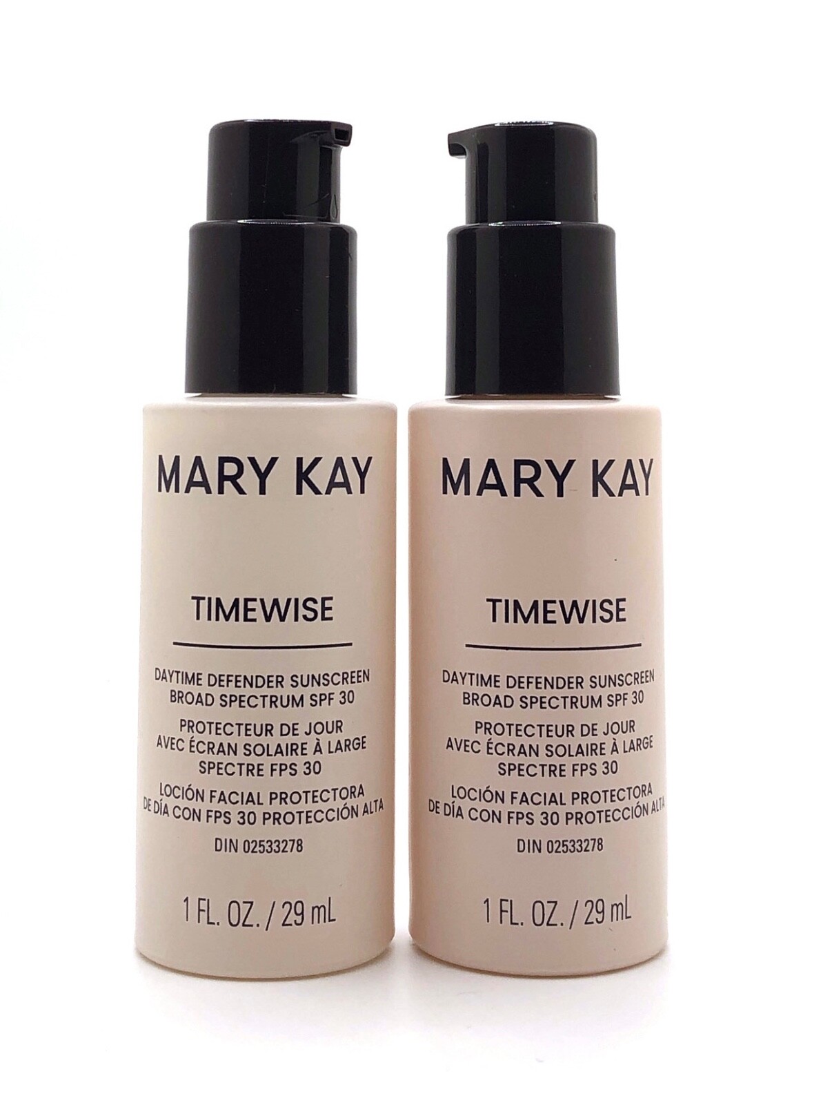 MARY KAY TIMEWISE DAYTIME DEFENDER WITH SPF 30~217385~LOT OF 2~DAY SOLUTION!!!