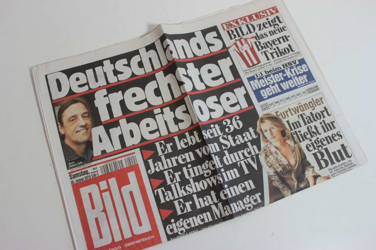 BILDzeitung 30/01/2010 January 30/1/2010 Special Occasion Gift
