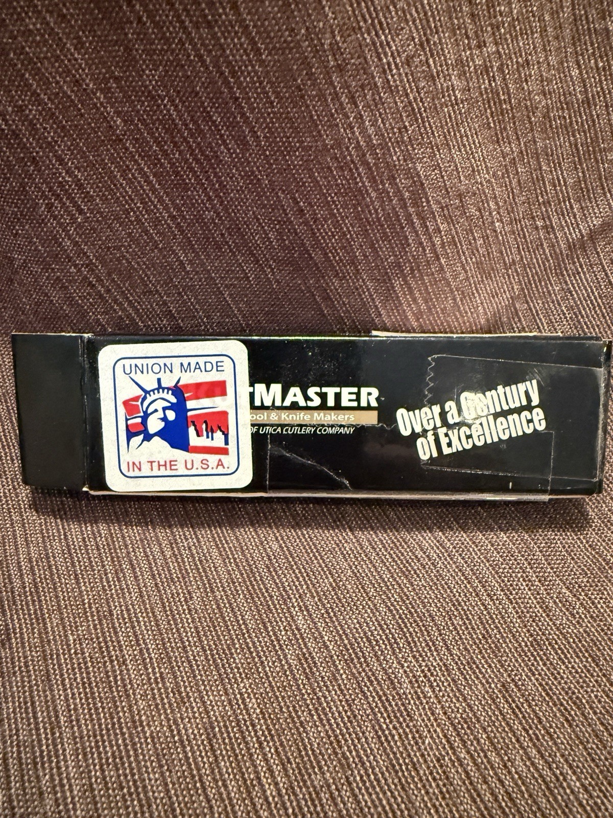 KutMaster 3" Lockback Sec UT169 Made in USA, NIB NOS
