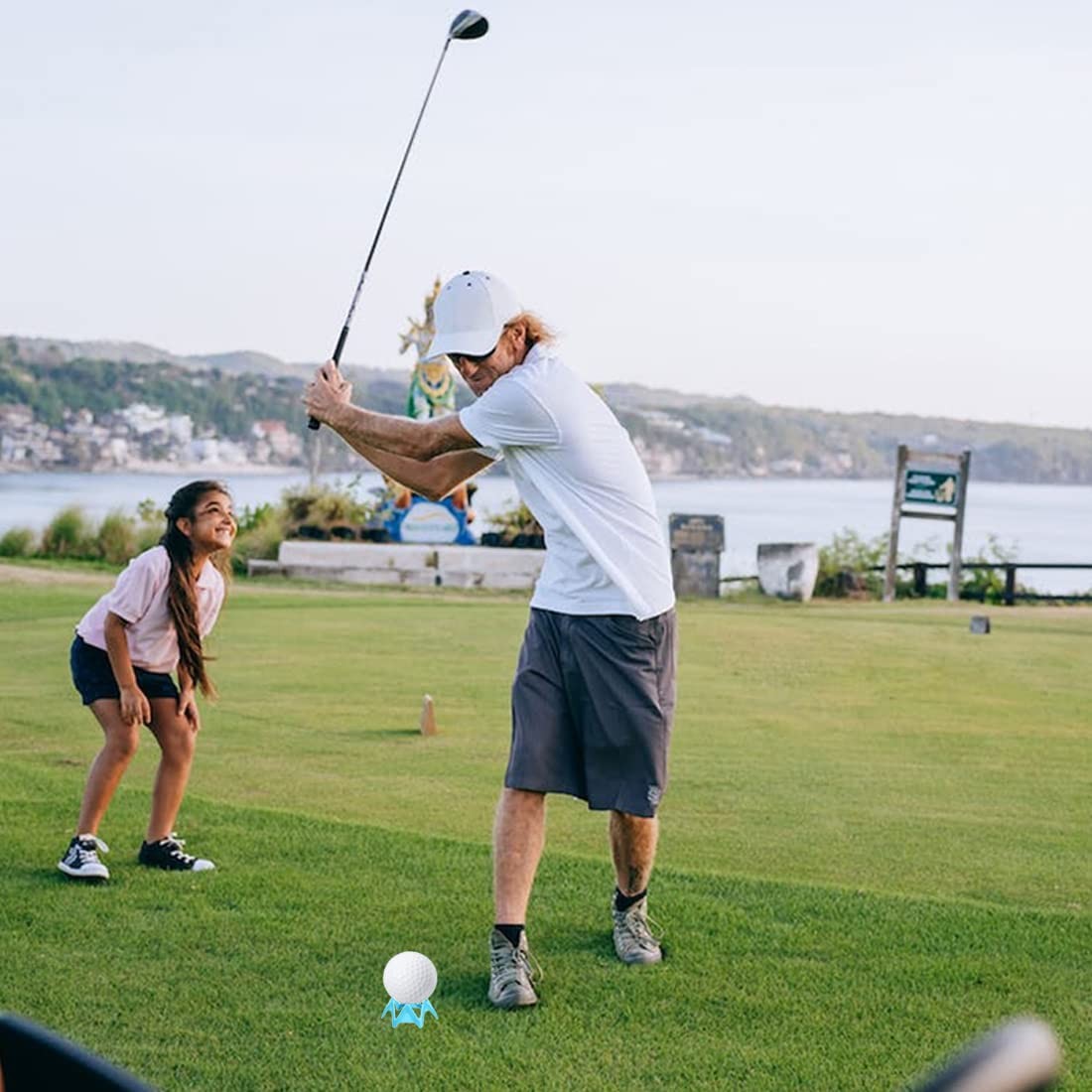 Golf Simulator Tees for Indoor & Outdoor Practice