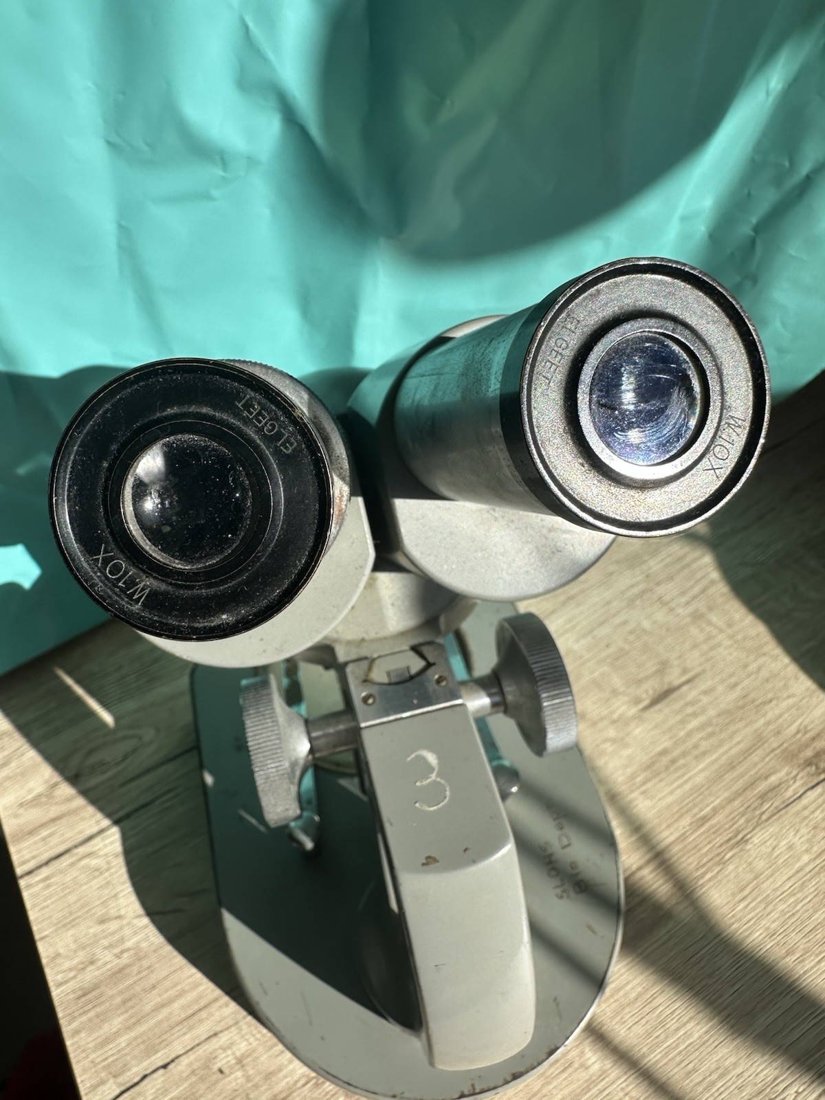 Elgeet 57580 Microscope 10x Vintage
