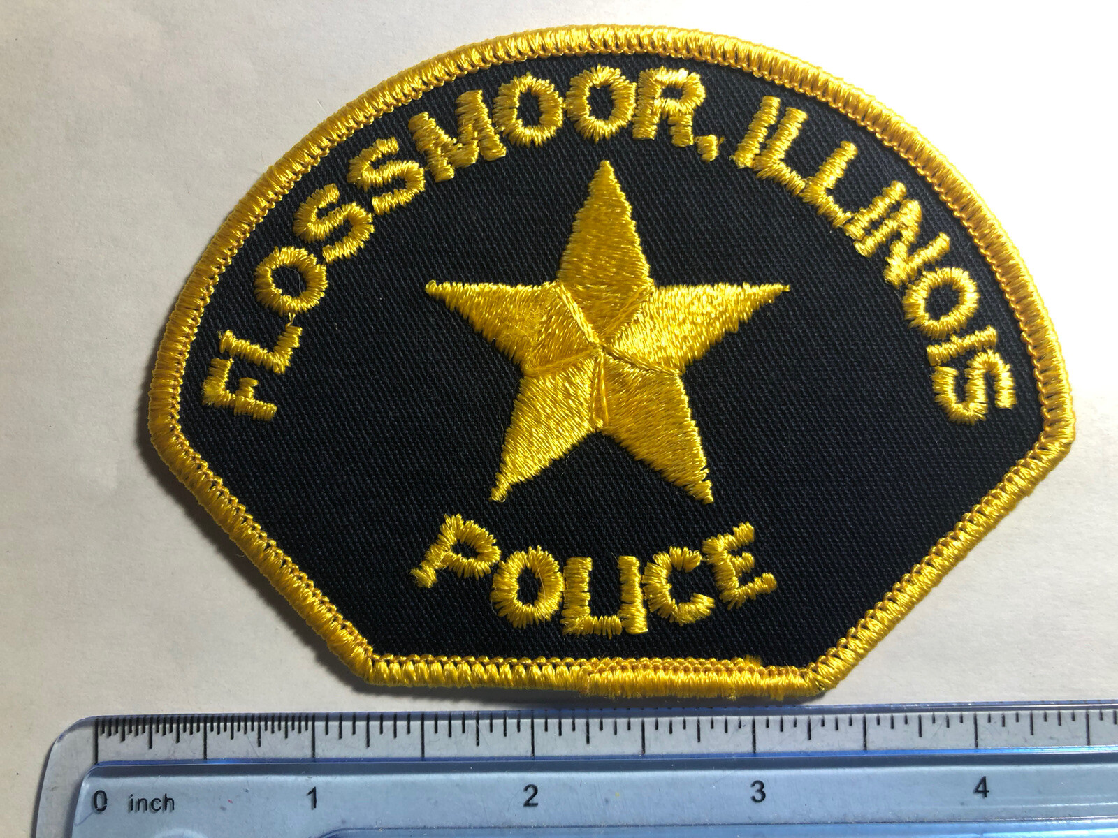 Flossmoor Illinois Police Patch