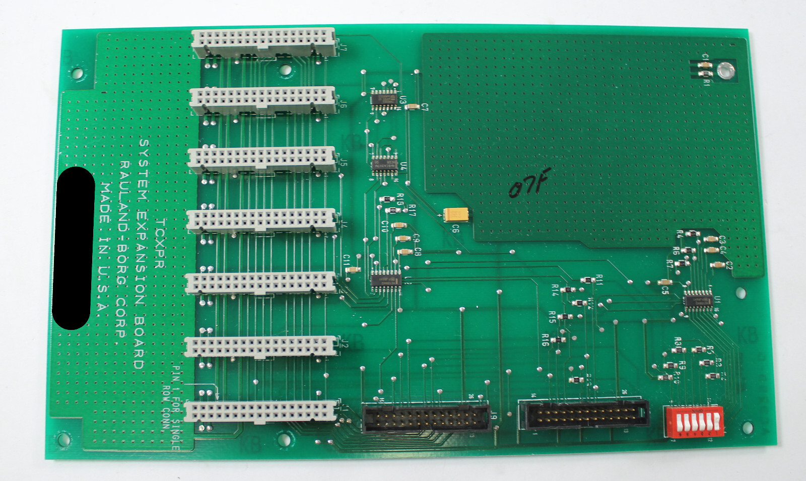 Rauland Borg System Expansion Board TCXPR
