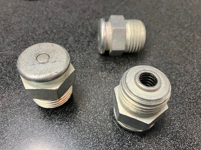 1/2" NPT Push Button Pressure Release Spring Bleed Safety Valve