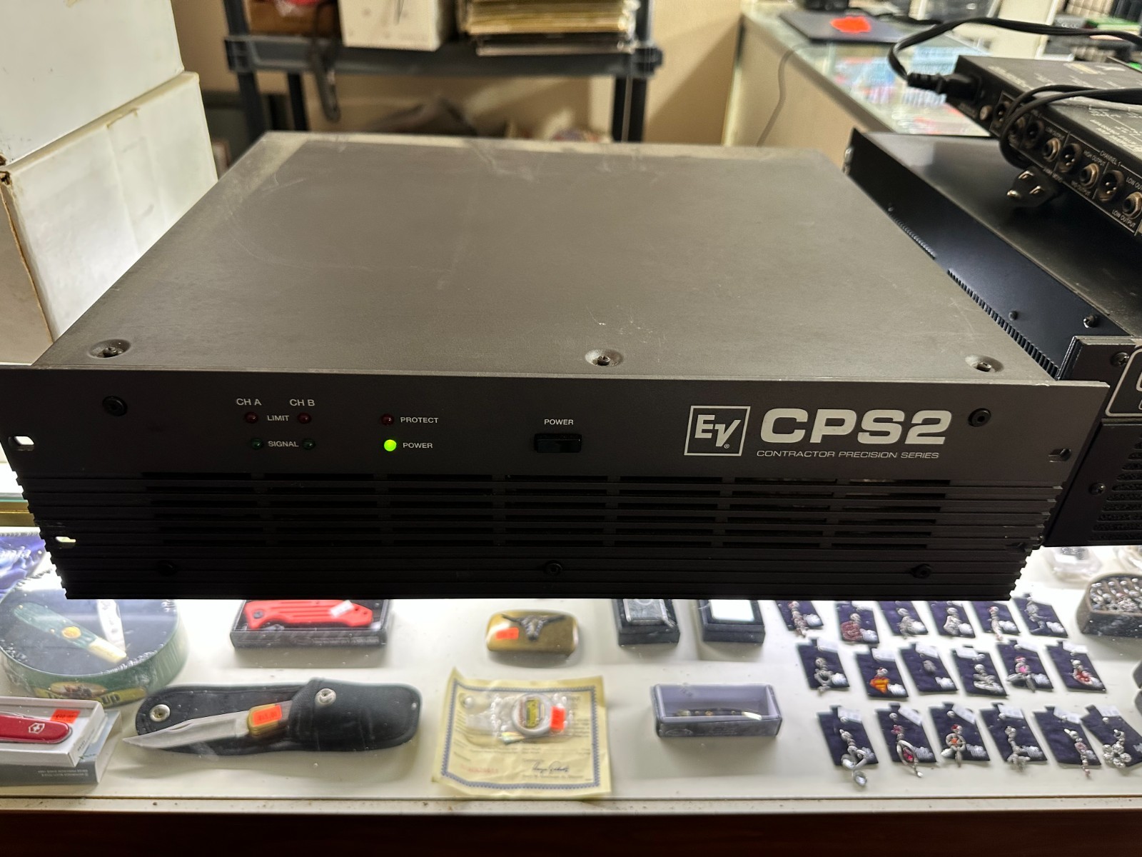 ELECTRO VOICE EV CPS2 2 CHANNEL CONTRACTOR PRECISON SERIES AMPLIFIER