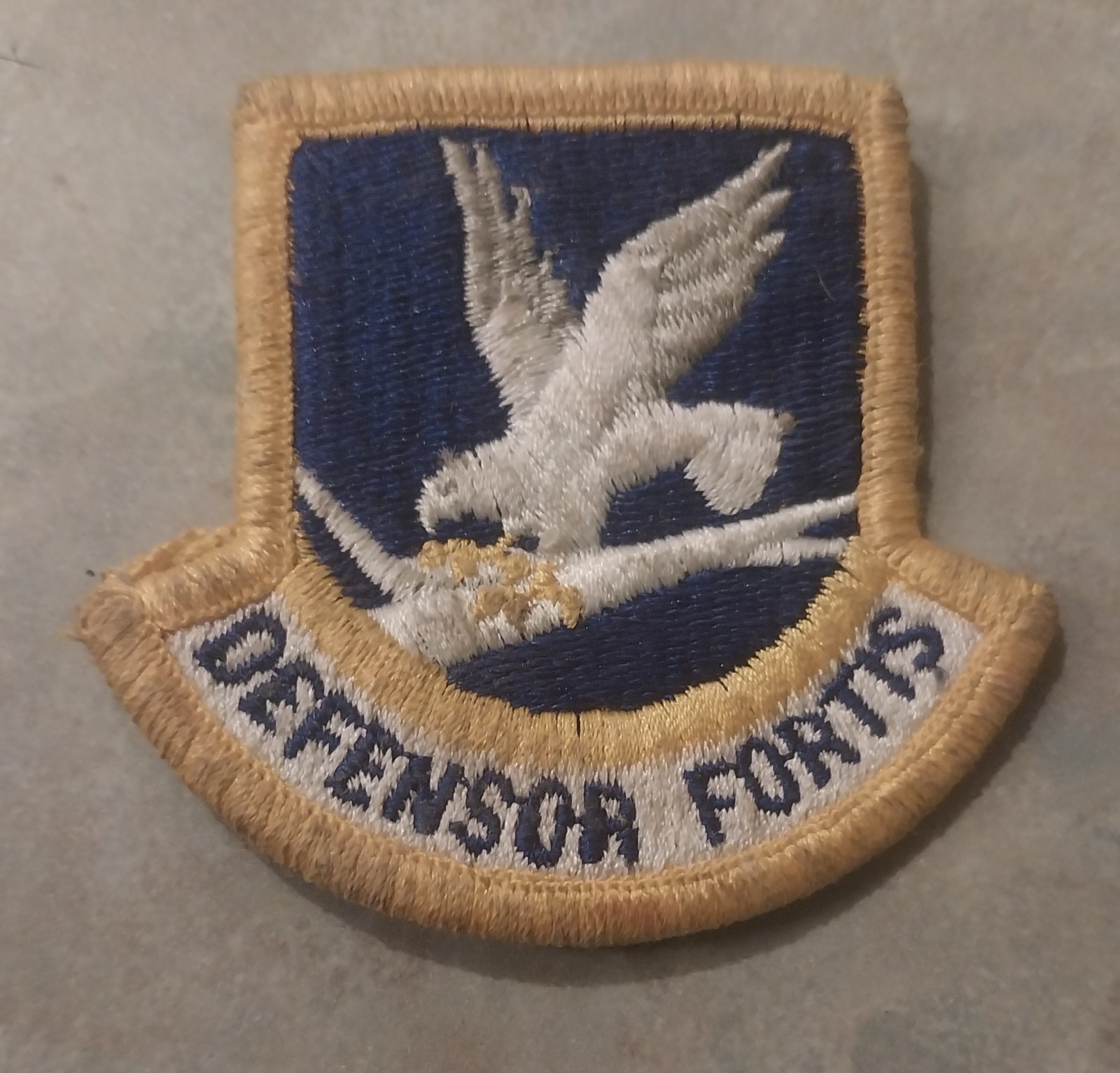 USAF Air Force Security Forces Military Police Patch "Defensor Fortis"