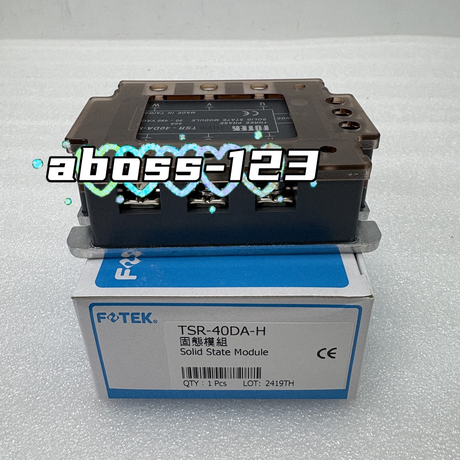FOTEK TSR-40DA-H Solid state relay#1pcs New In Box