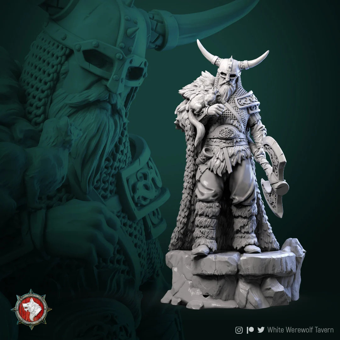 Kolgrim - Frost Giant - Resin Tabletop Miniature
