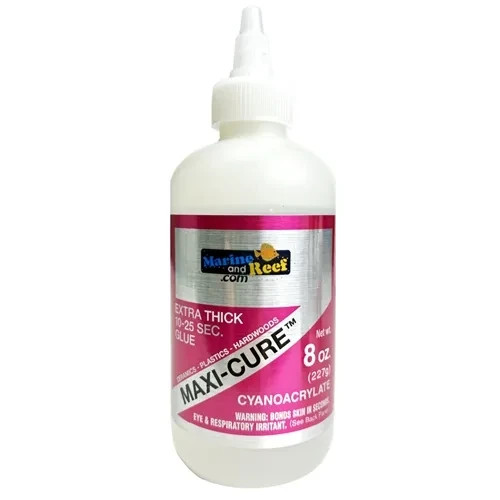 MarineAndReefDotCom Extra Thick Maxi Cure Glue, 8 oz