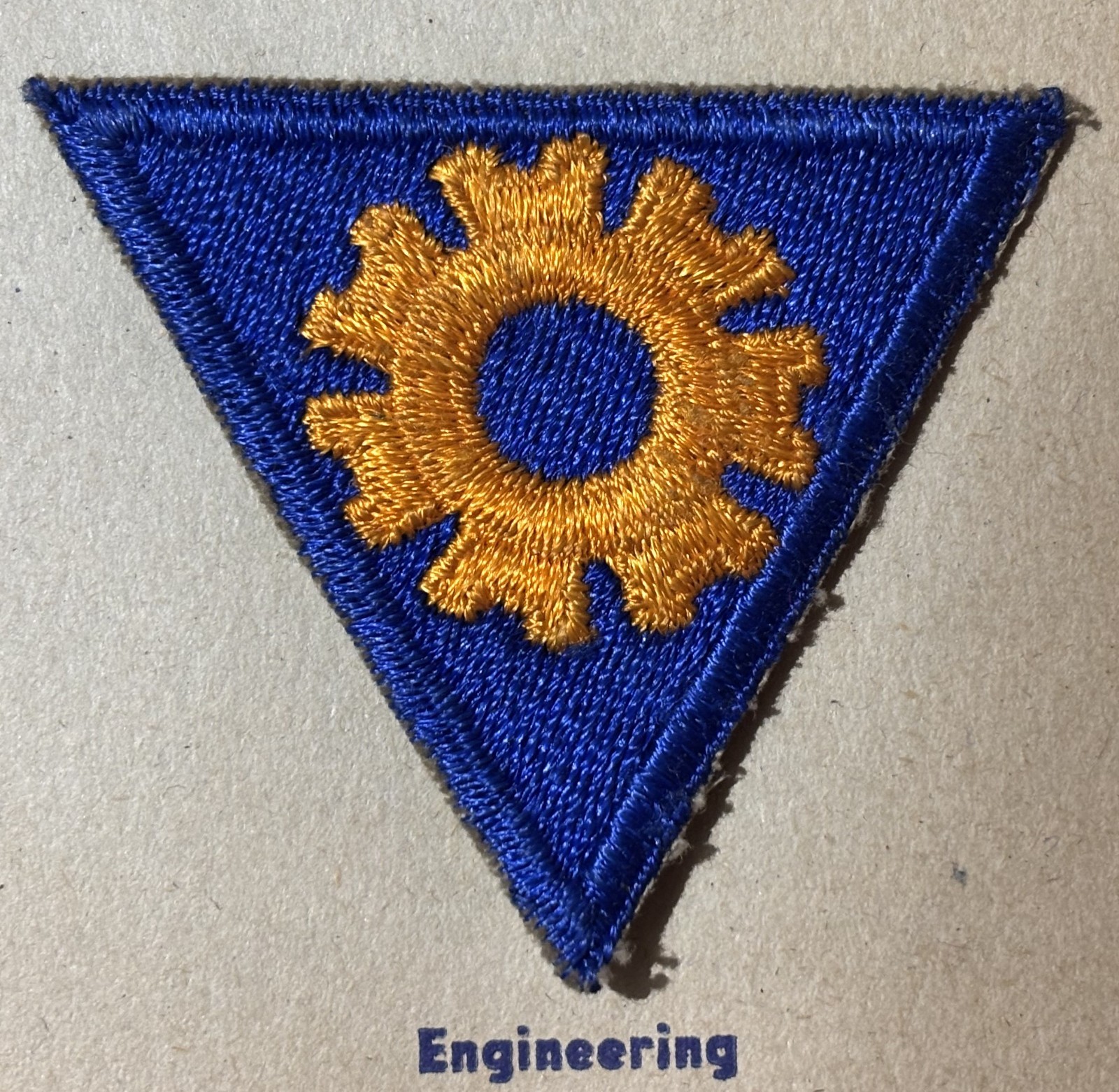 G W Lawrence Collection US Army Air Force Engineering Specialist Patch Inv 7-12