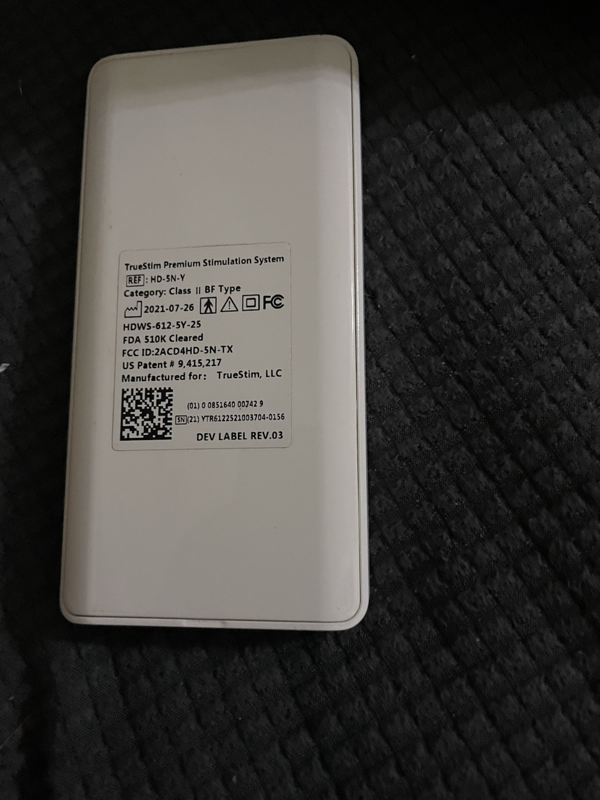 TrueStim Pro Touch Premium Stimulation System Touchscreen Tested Works - READ
