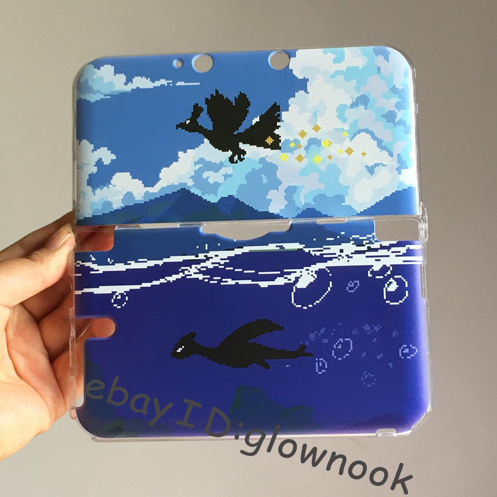 Rare Custom Pixel Art cover Shell for Nintendo series -Handmade DIY Design Case