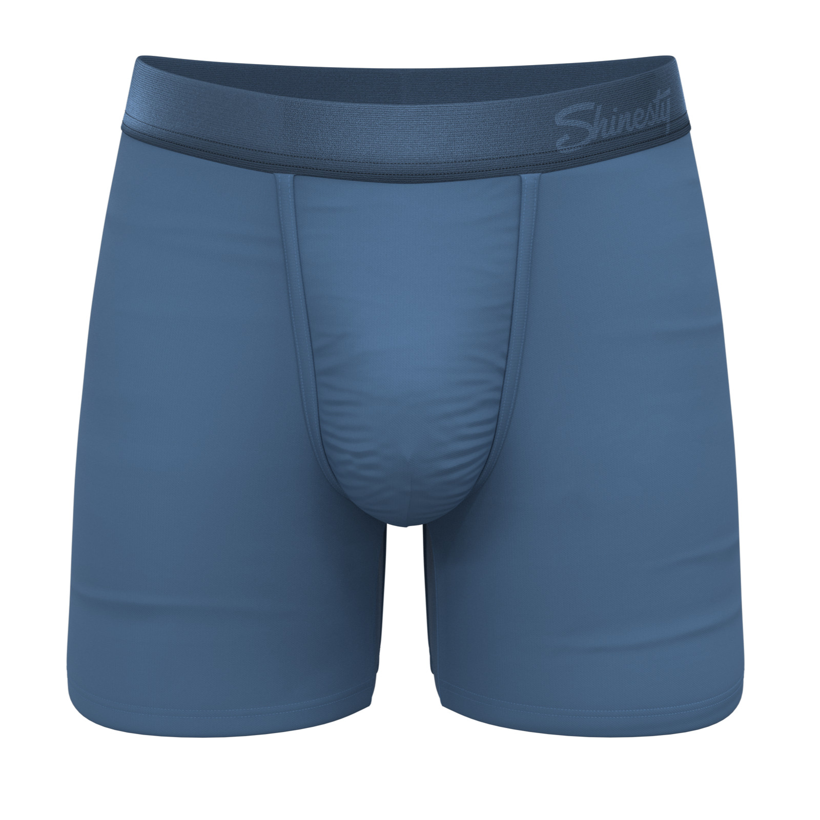 Shinesty The Cool Cobalt Slate Blue Ball Hammock® Pouch Boxer Briefs