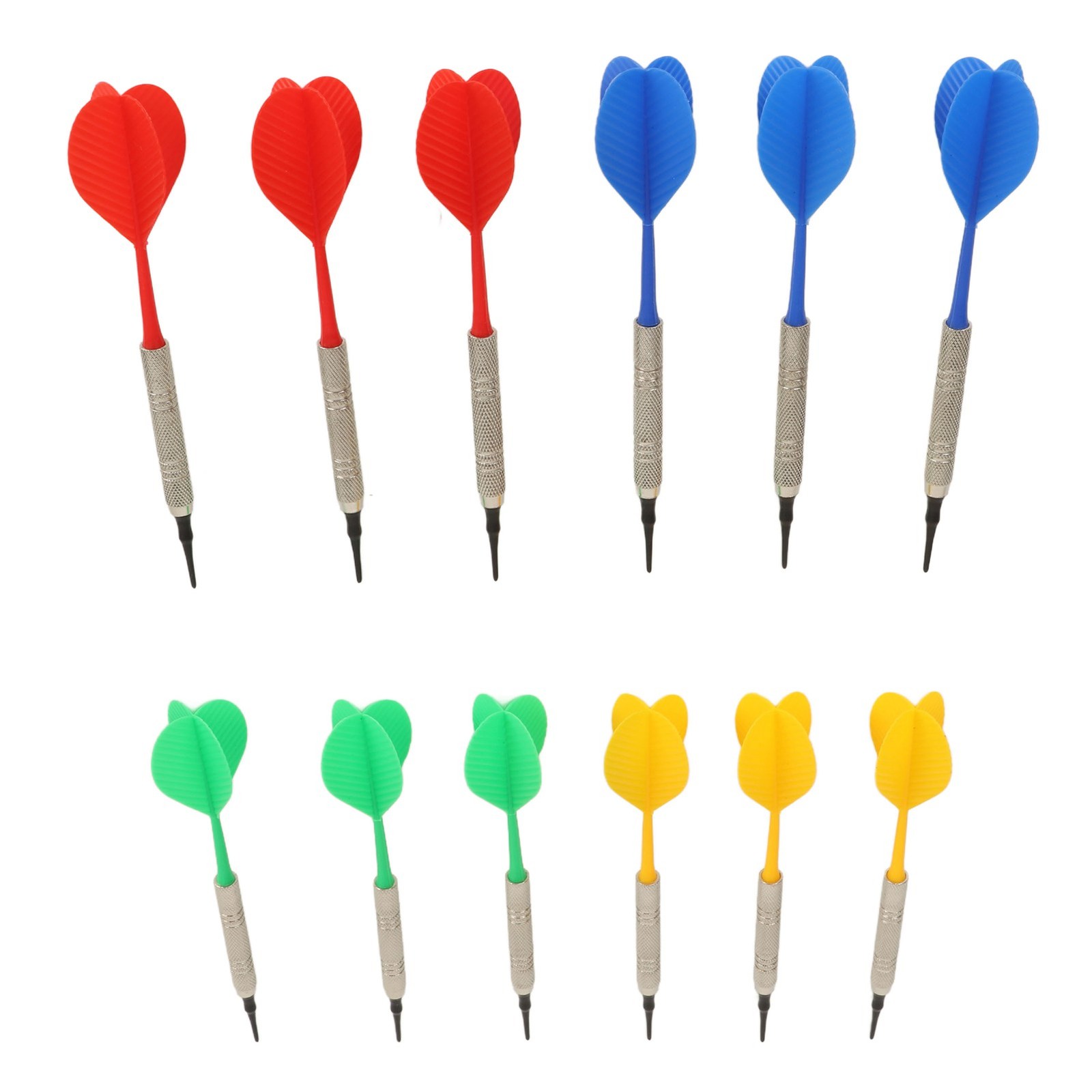 12PCS Soft Tip Darts For Beginners Professional Indoor Darts Set For Electronic