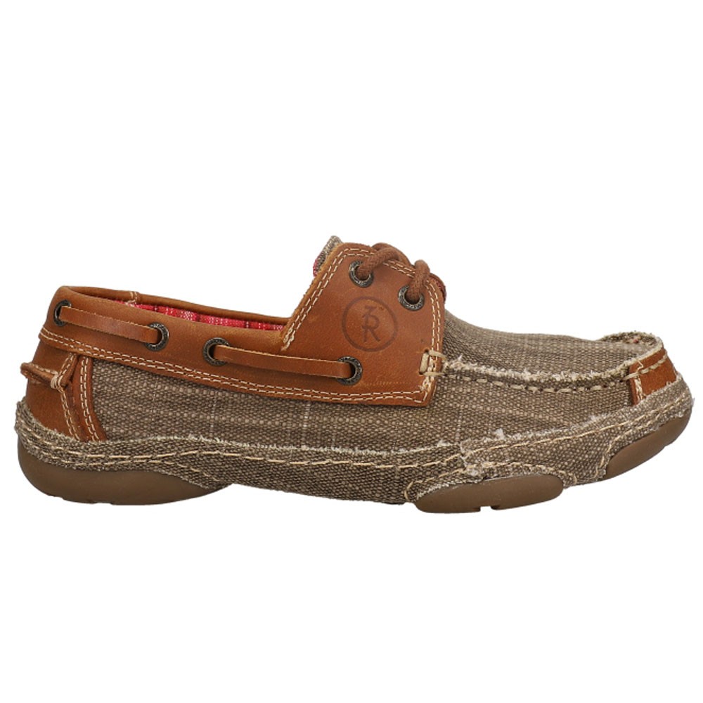 Tony Lama Blum Slip On Boat  Womens Brown Sneakers Casual Shoes RR3028L