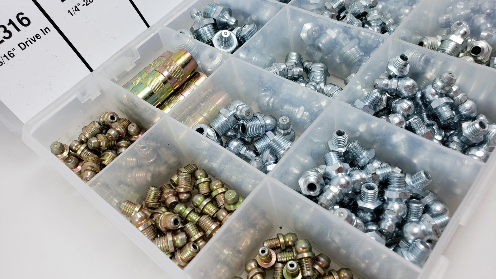 Mize Wire 365 Pc Master Grease Fitting Assortment, ZA365