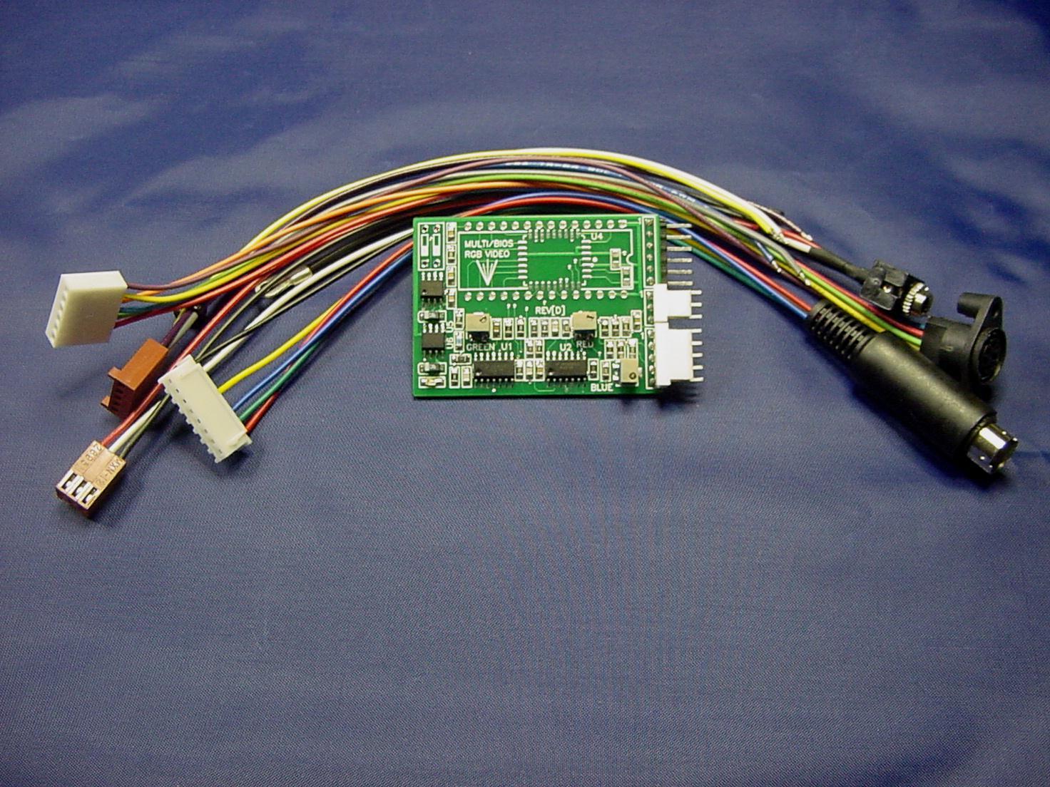 COLECOVISION RGB / CGA CONVERSION KIT (no 3in1 bios upgrade)