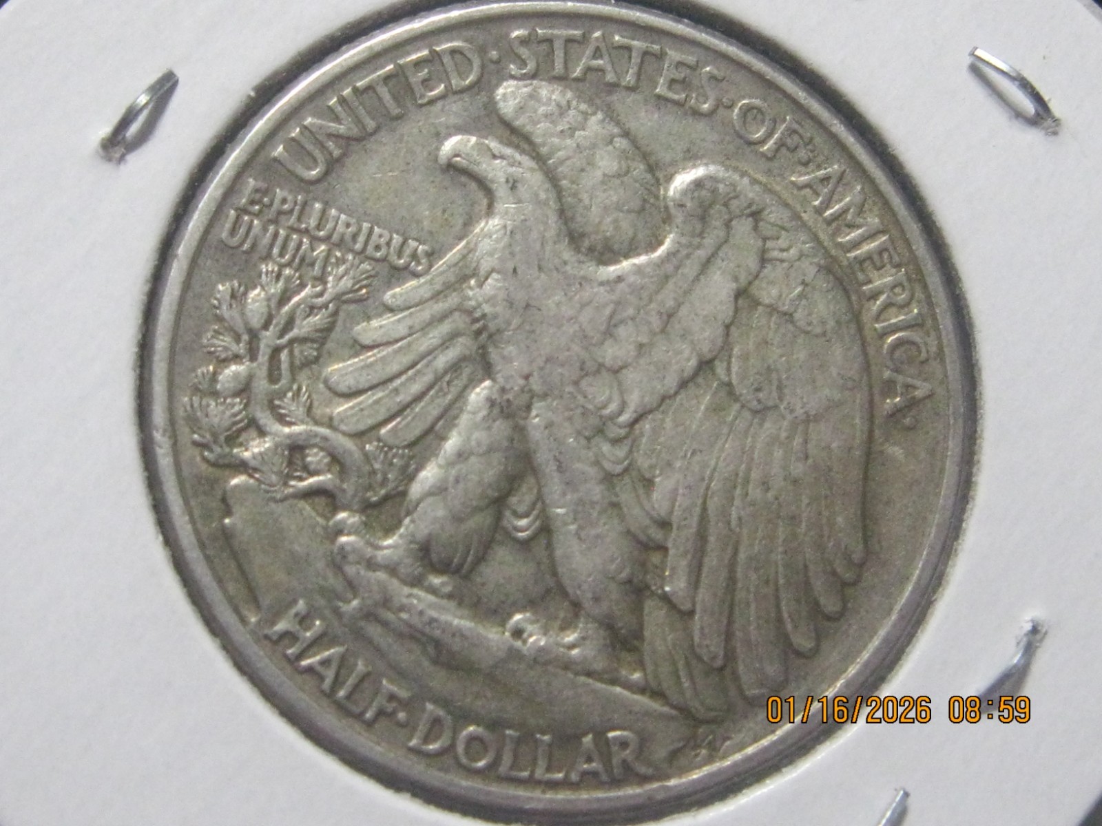 1945 50C Walking Liberty Half Dollar