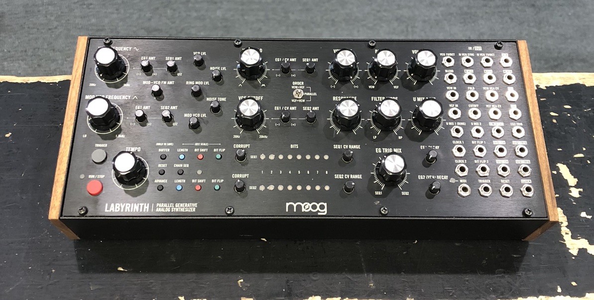 Moog Labyrinth Parallel Generative Analog Synthesizer