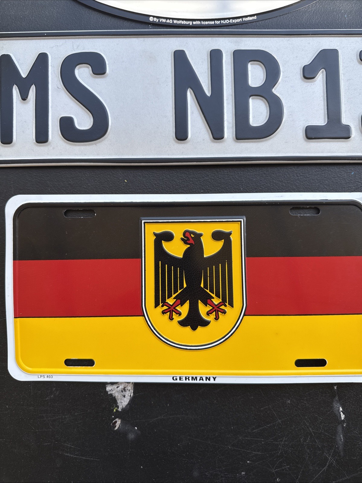 german license plate For Beetle