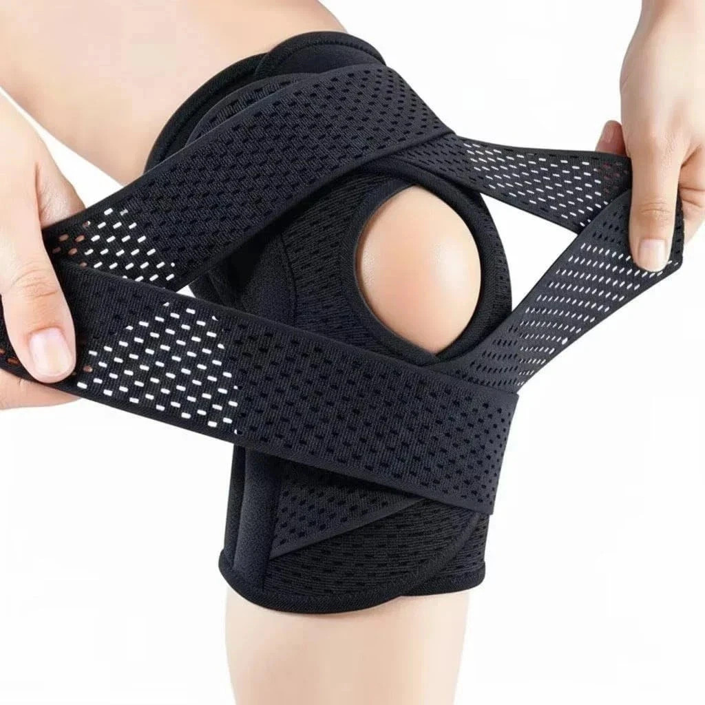Bareform Knee Brace for Meniscus Support – Adjustable, Patella Stabilizer, Pain