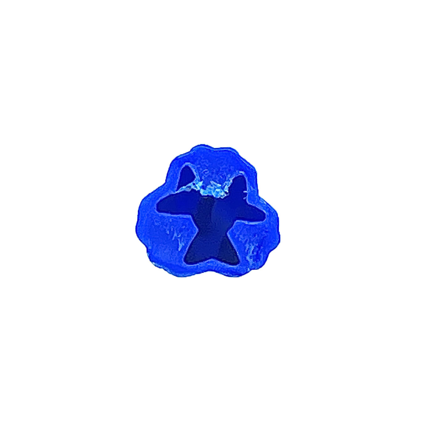 5/16" Hole, 1-1/2" Length 14 or 1/4" Screw Expanding Plastic Blue Screw Ancho