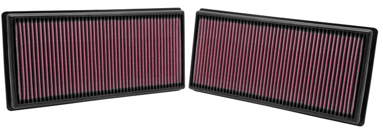 K&N HIGH FLOW AIR FILTER X2 FOR RANGE ROVER SPORT 5.0 V8 2010-2015 33-2446