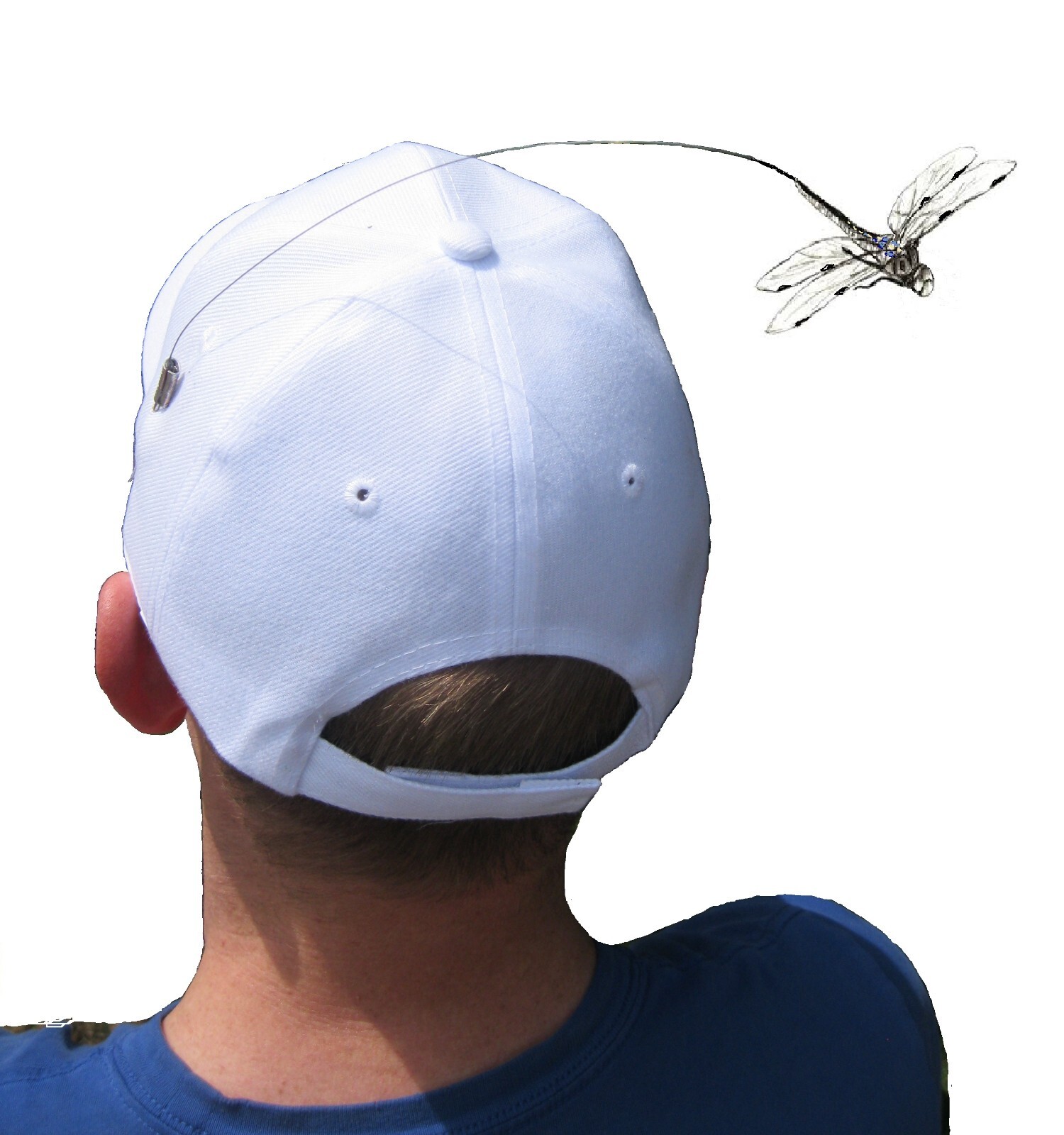Natural Deerfly Repellent, Lifesize Dragonfly Predator, Motion Activated Replica