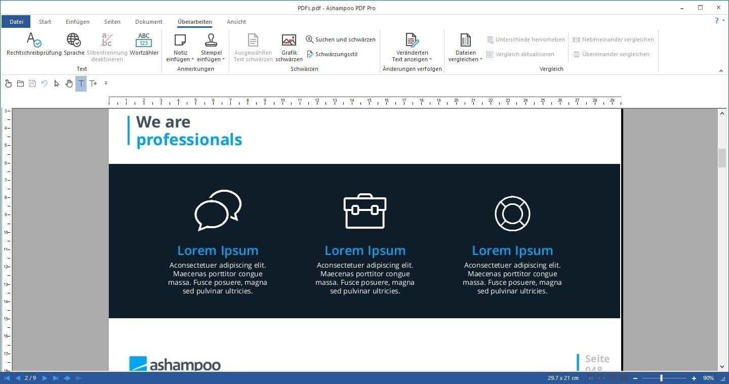 PDF Pro 4 - incl. OCR - sign PDFs - create forms - edit, convert, comment, cr...