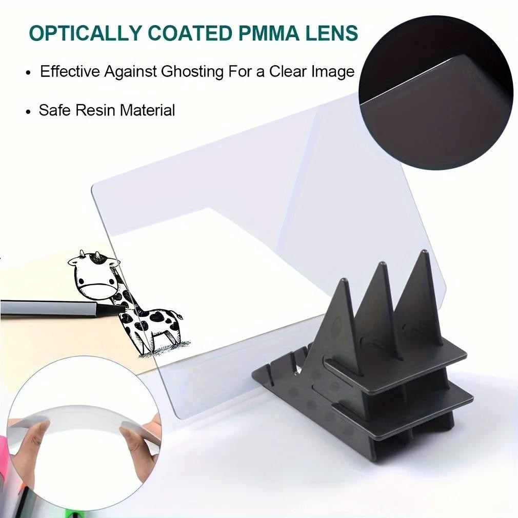 Optical Clear Drawing Board, Portable Optical Tracing Board Image Draw Board Tra