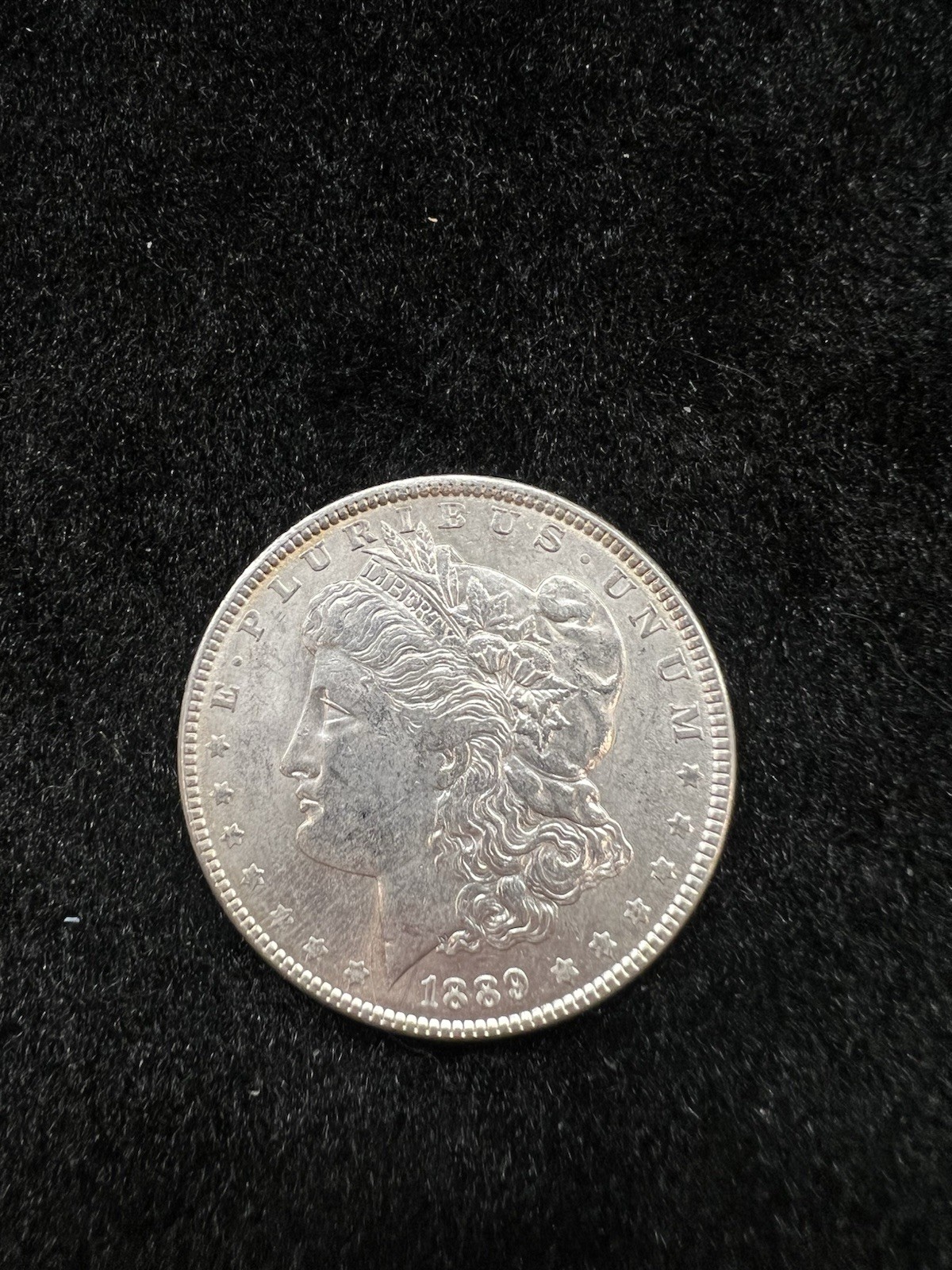 1889-P Morgan Silver Dollar BU - Beautiful Blast White! Free Shipping!