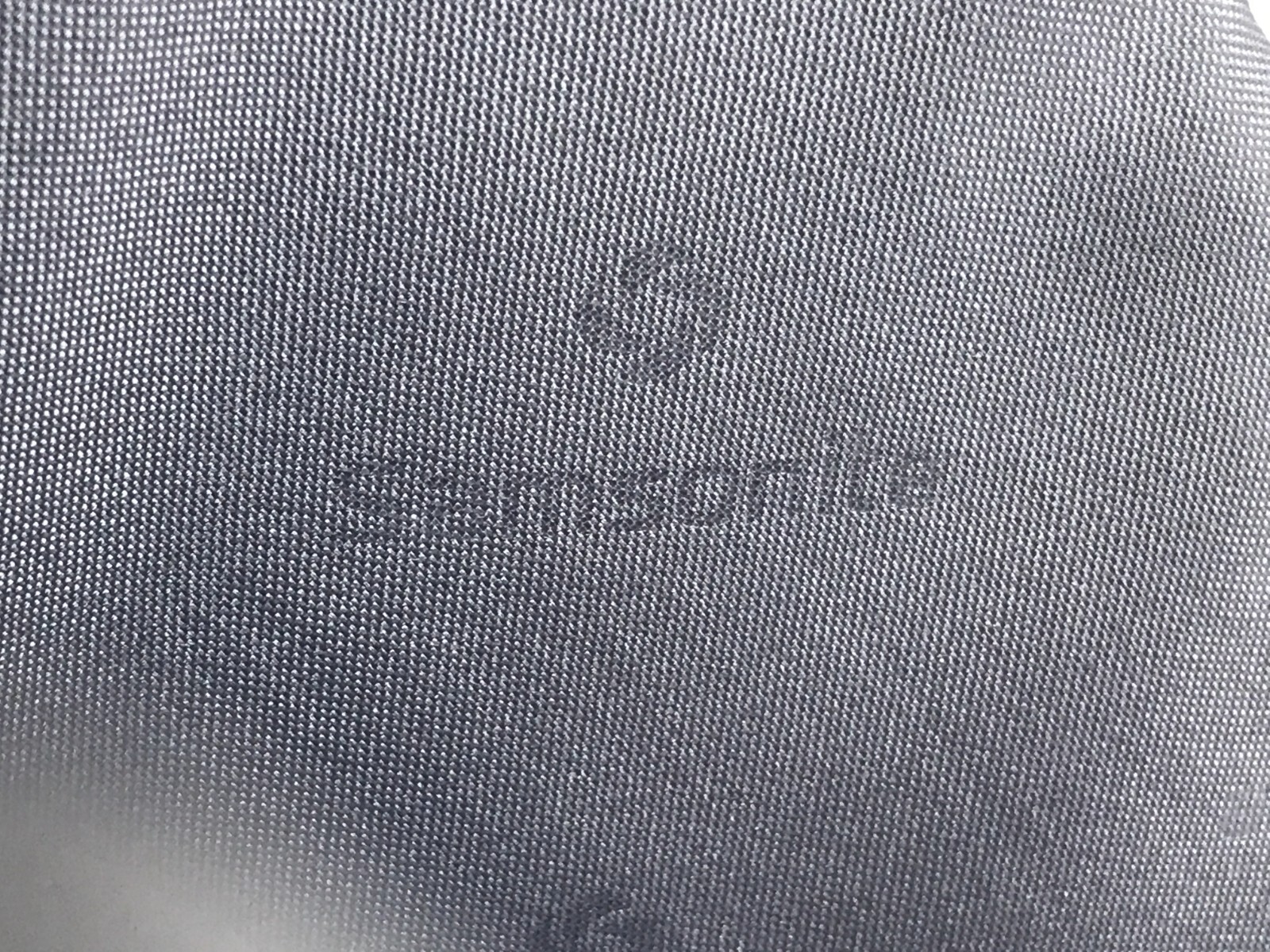 Samsonite Laptop Sleeve Case Unisex Black Outer Pockets Hook And Loop